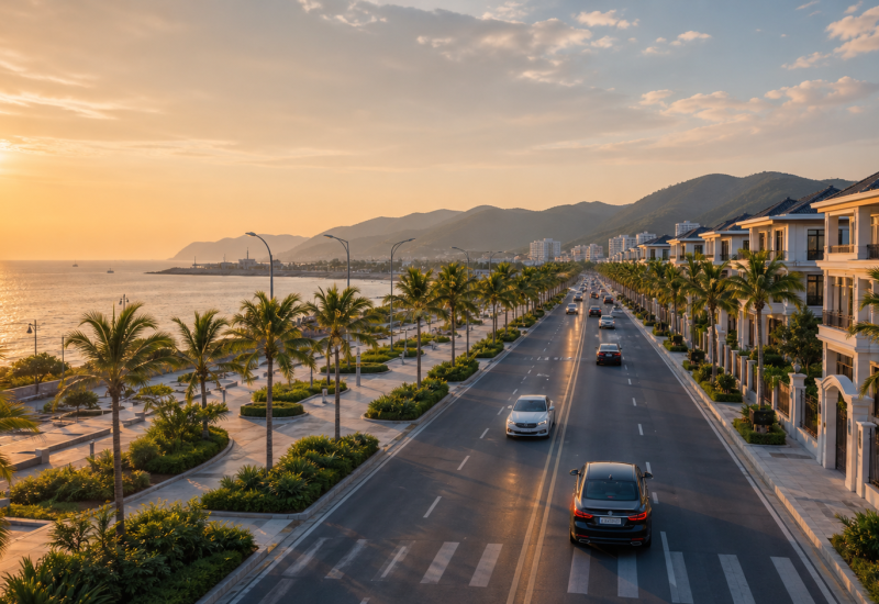 Vinhomes Pearl Bay - đường nội khu và hạ tầng