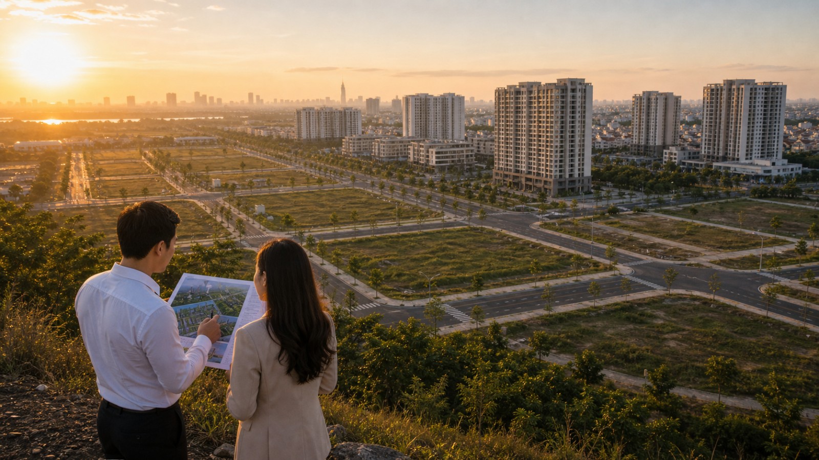 đầu tư đất nền hay căn hộ vùng ven TP.HCM