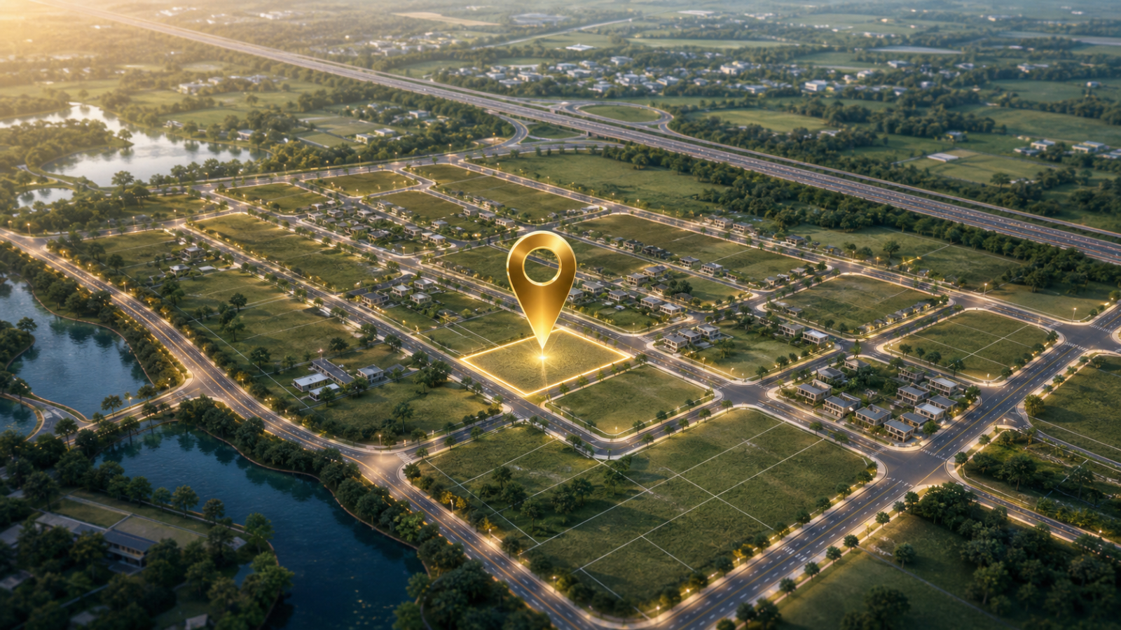 Map vị trí Đất nền dự án 150m² Gò Dầu
