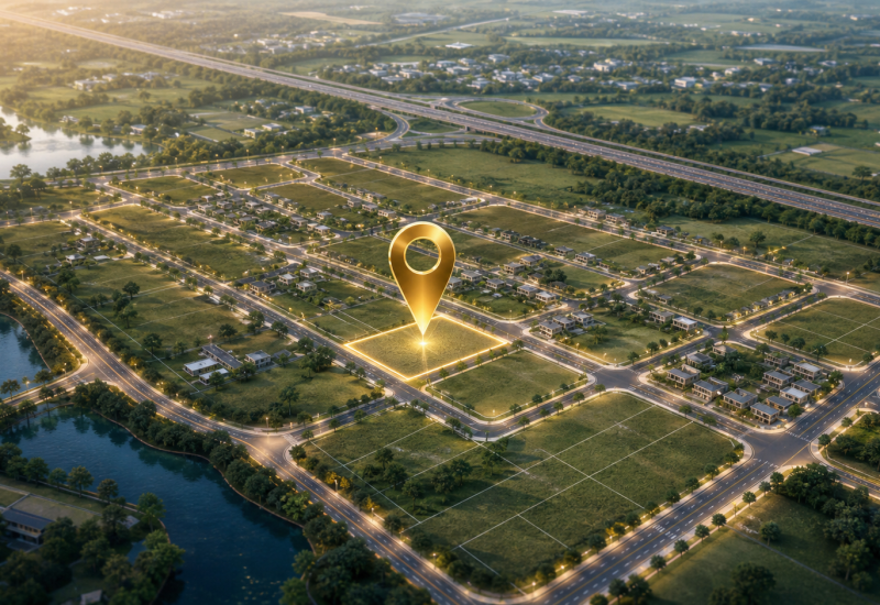 Map vị trí Đất nền dự án 150m² Gò Dầu