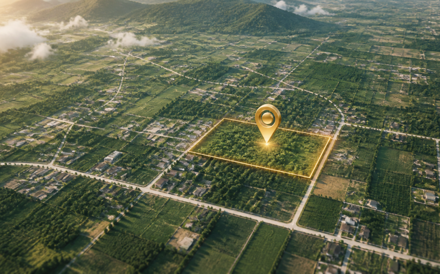 Mini map Đất vườn 500m² Dương Minh Châu