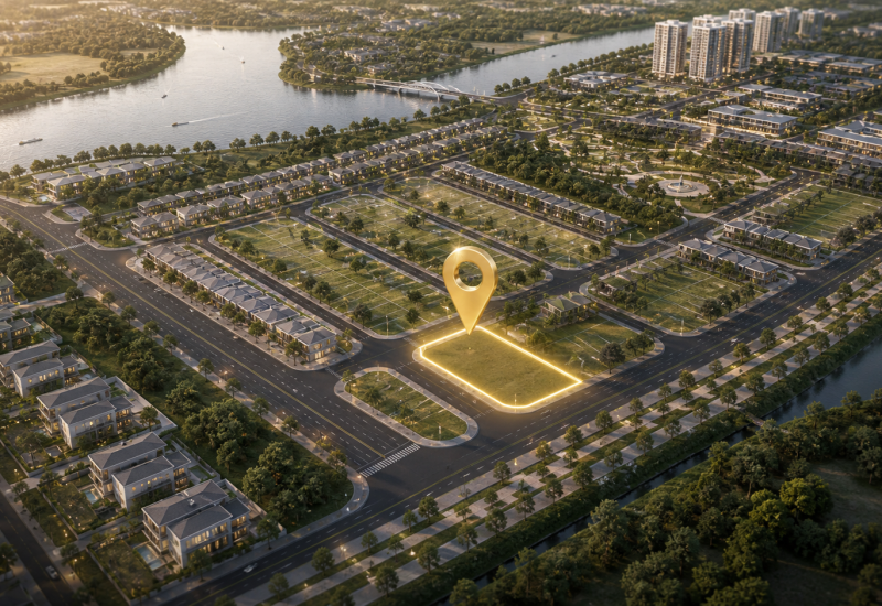 Map vị trí Lô góc C12 – ABC Riverside